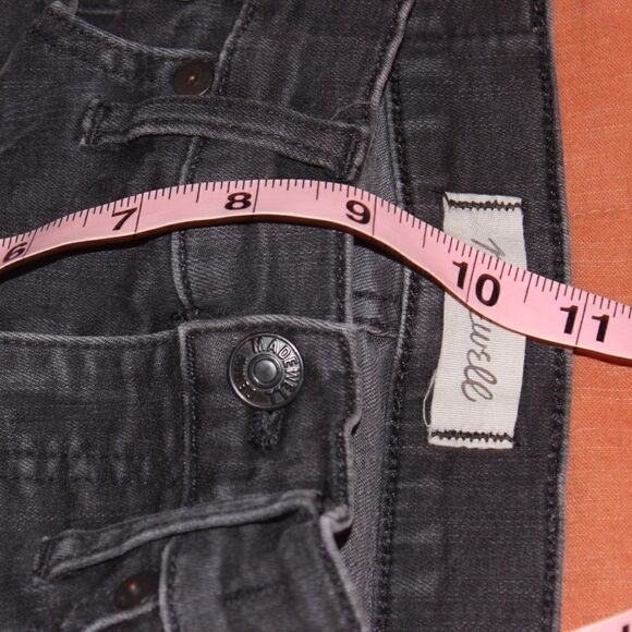 MADEWELL 9" High Rise Skinny Jeans Women Size 26 - Picture 11 of 12
